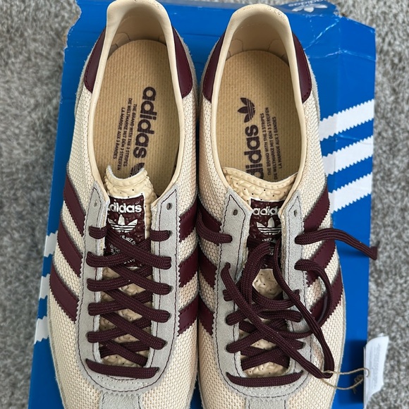 Adidas Sl 72 Burgundy & Cream - Picture 2 of 6